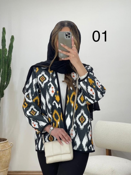 مانتو کتی طرحدار کد 11715